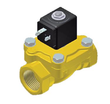 2/2 MAGNEETVENTIEL VOOR VLOEISTOFFEN EN LUCHT | 1" BSP | NC