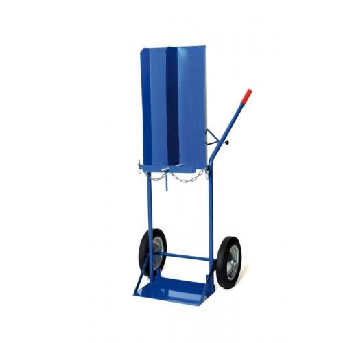 CILINDER TRANSPORTWAGEN 2X50 LTR RUBBER BANDEN