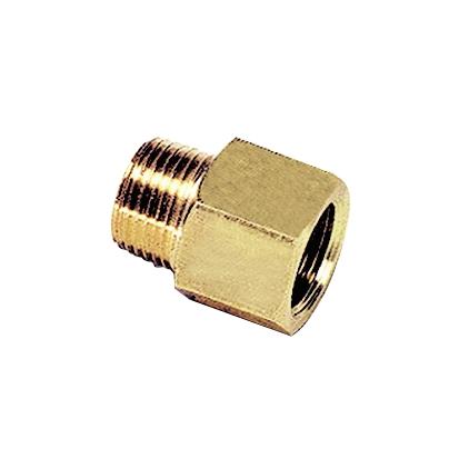 ADAPTER BUITENDR. BSP CONISCH / BINNENDR. BSPT - C1: R1/4 - C2: NPT1/4 | 0167 13 14
