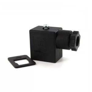 CONNECTOR 230VAC+LED 22MM FORM B