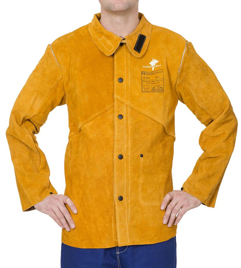 GOLDEN BROWN LAS-JACKET L=91 CM MAAT XXL