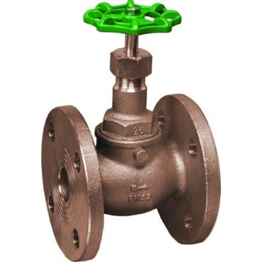 FIG. 3041 BRONZEN REGELAFSLUITER DN25