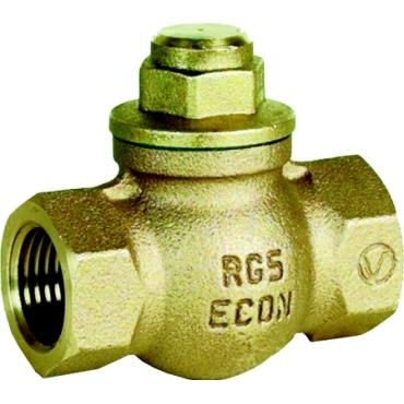 BRONZEN TERUGSLAGKLEP FIG.500 BR  1/4