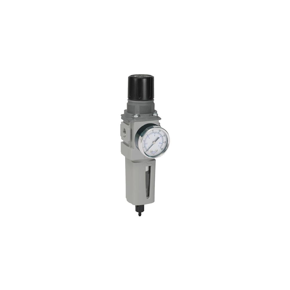 FILTER/REG 0-8 BAR 5µ 3/8 BSPP AUTO DRAIN + GAUGE