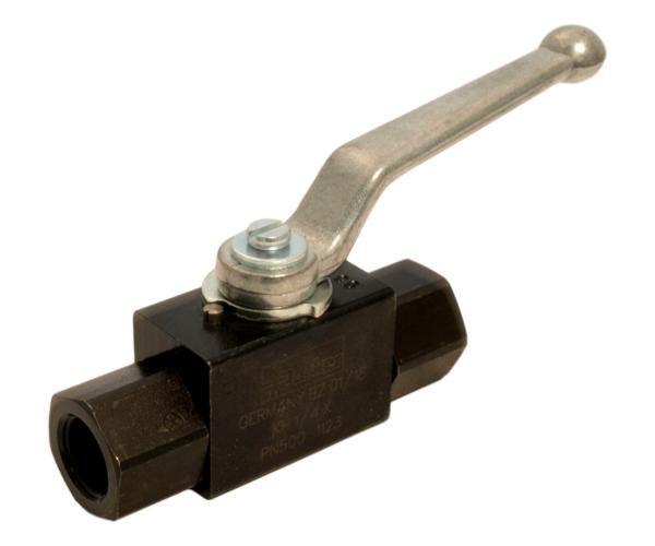 2-WAY 1/2" BSP BALL VALVE STEEL